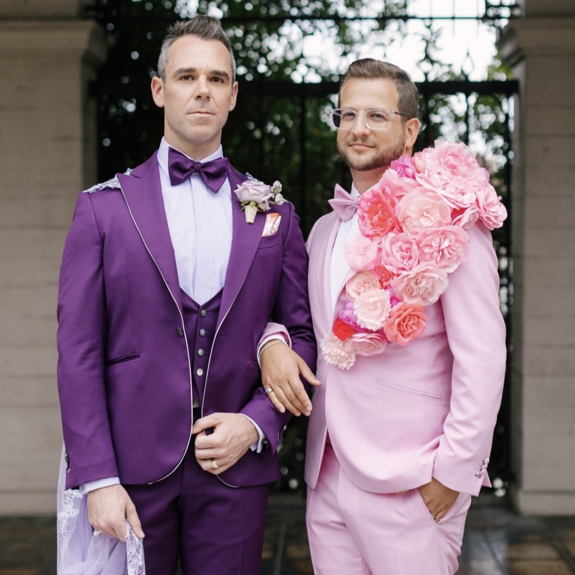 Best queer tuxedo near me - Klein Epstein Parker - Custom Suit and Custom Shoes
