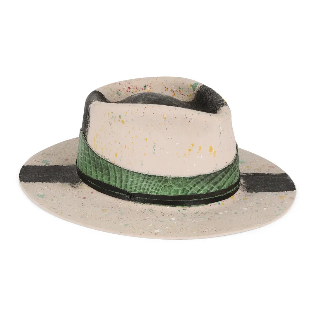 Meshika Light Grey Fedora