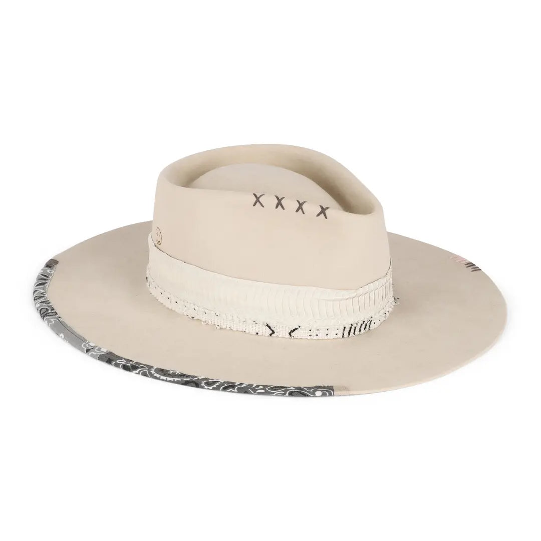 Meshika Ivory Beaver Fedora