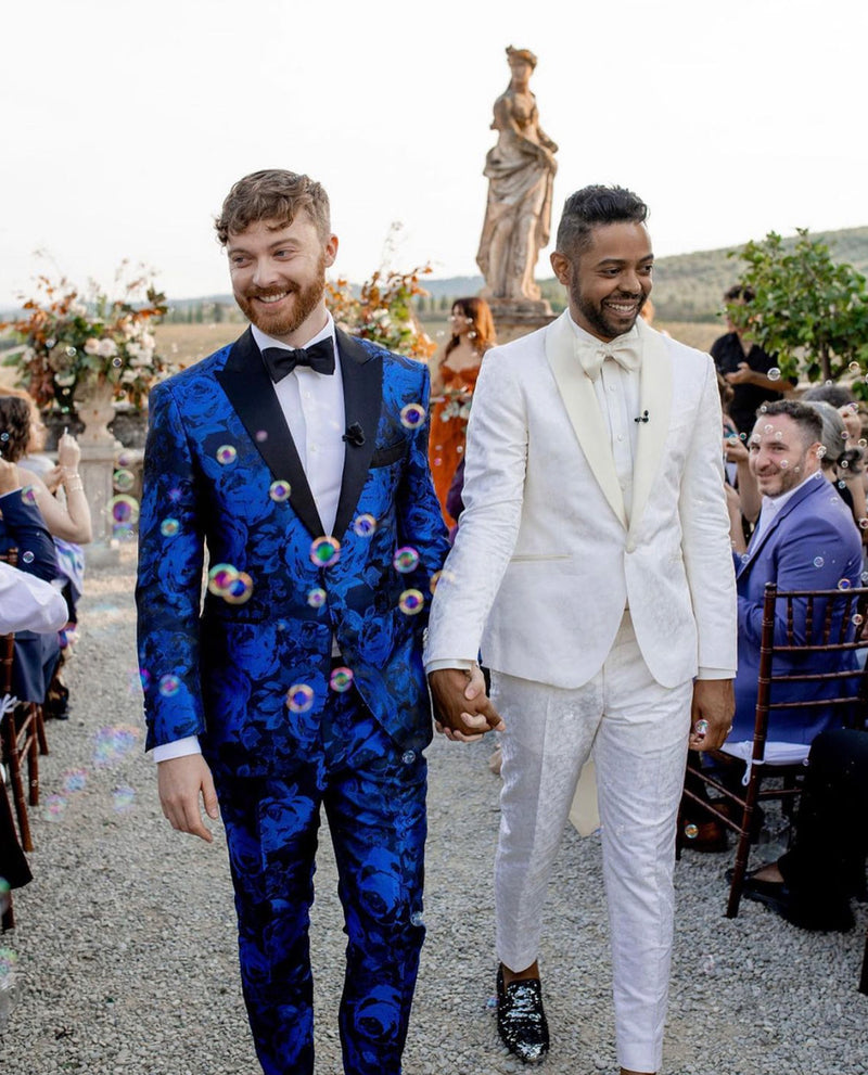 Custom queer tuxedo for weddings